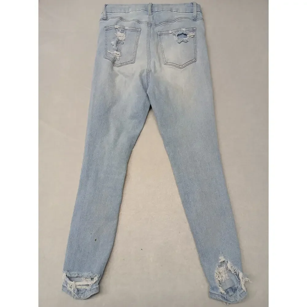 Rue21 (8) Curvy Rugged Super High Rise Ankle Jegging Jeans - Picture 7 of 11